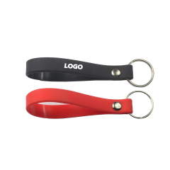 Silicone Wristlet Keychain