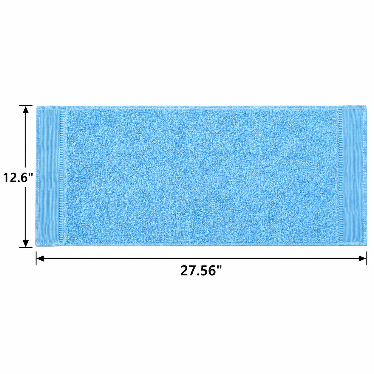 Soft Cotton Sports Towel With Custom Embroidery