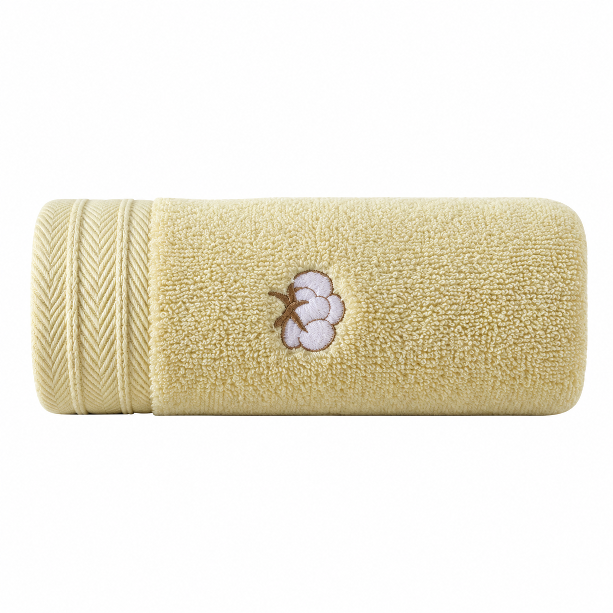 Soft Pure Cotton Embroidered Household Towel