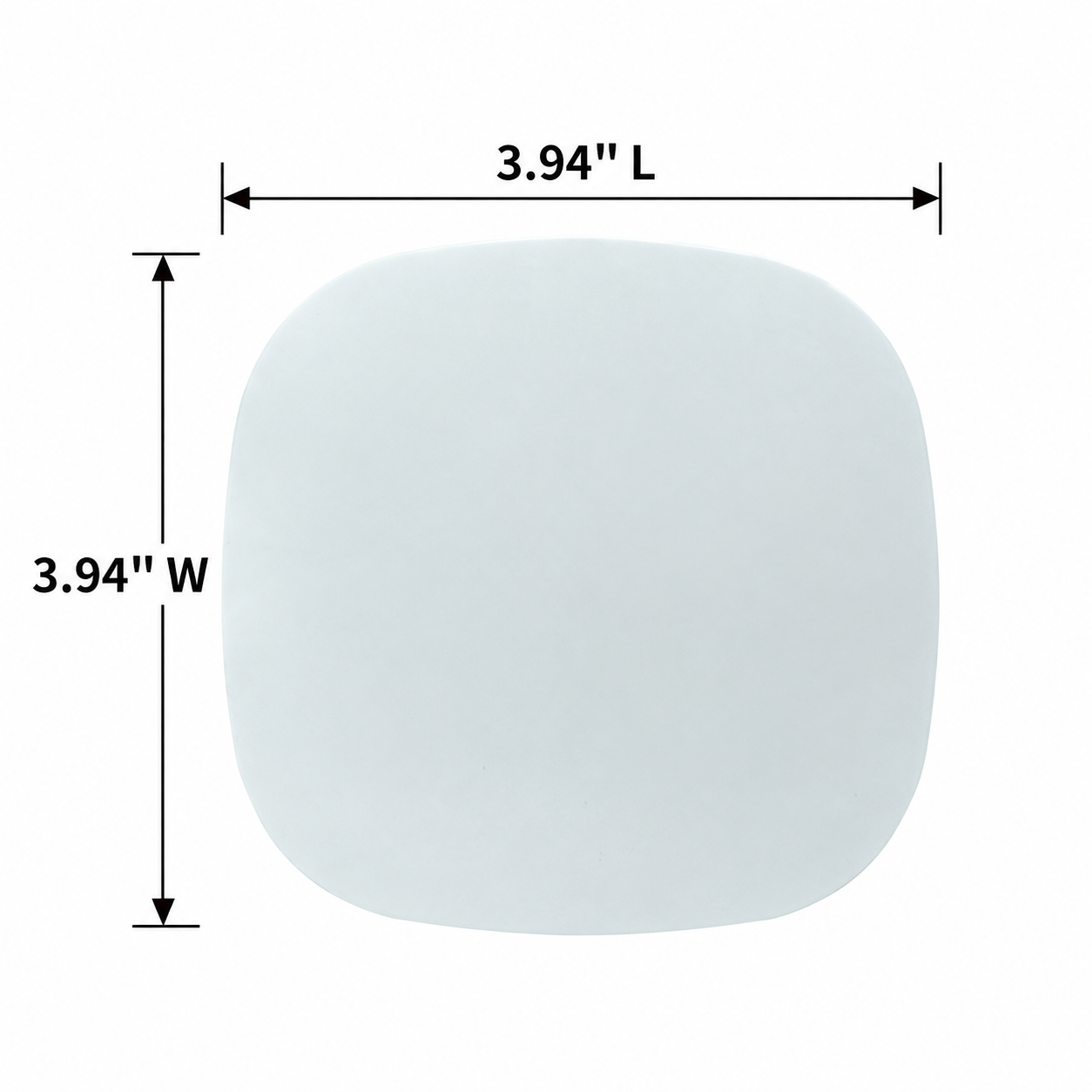 Square Silicone Table Coaster