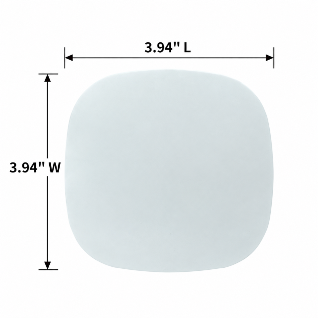 Square Silicone Table Coaster
