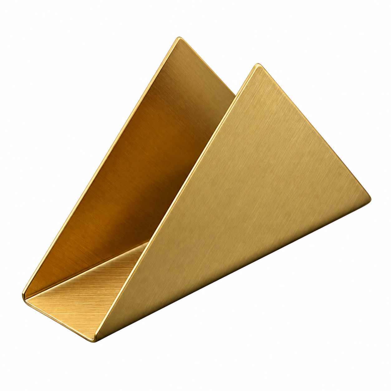 Stainless Steel Triangle Napkin Holder