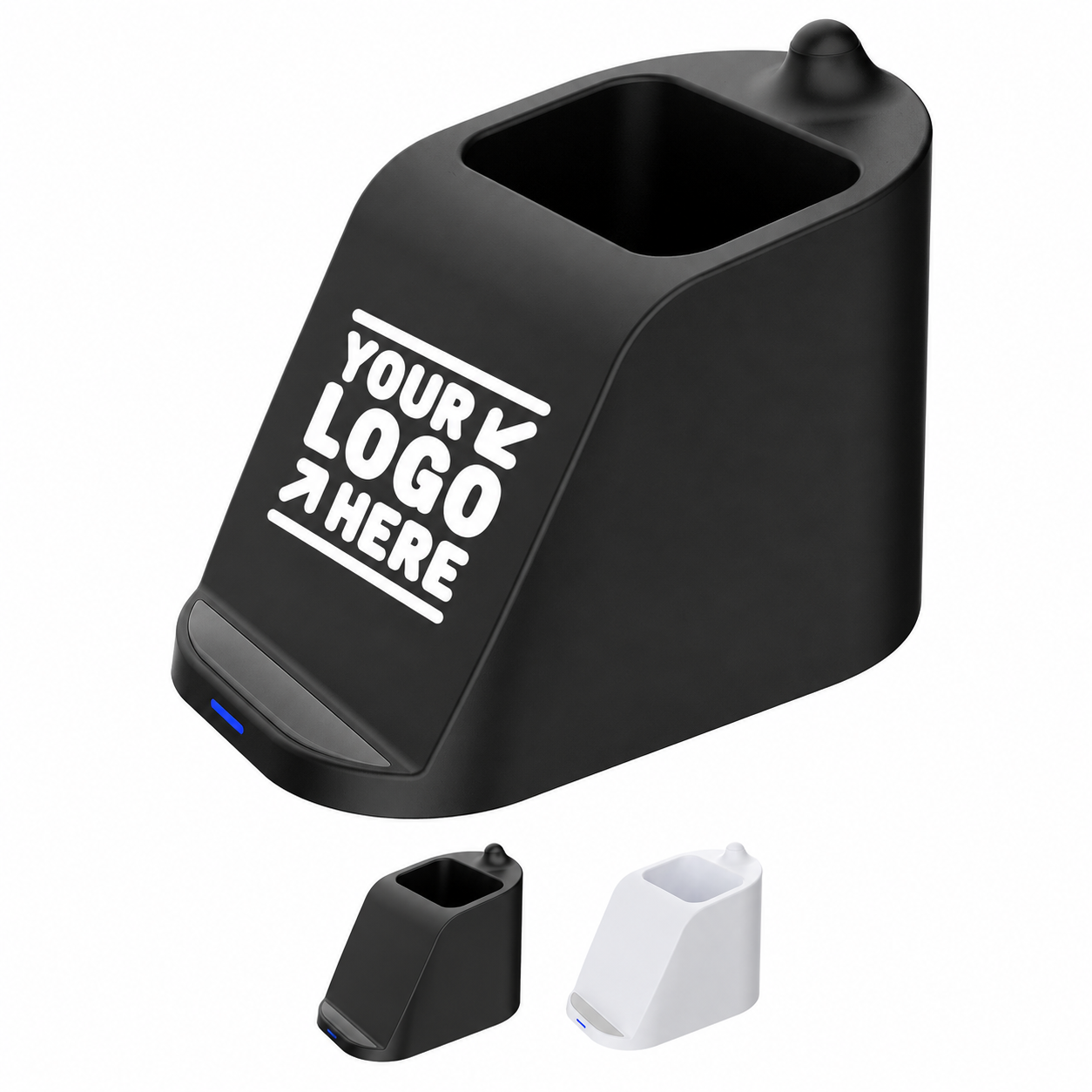 2-in-1 Wireless Charging Station with Desk Organizer
