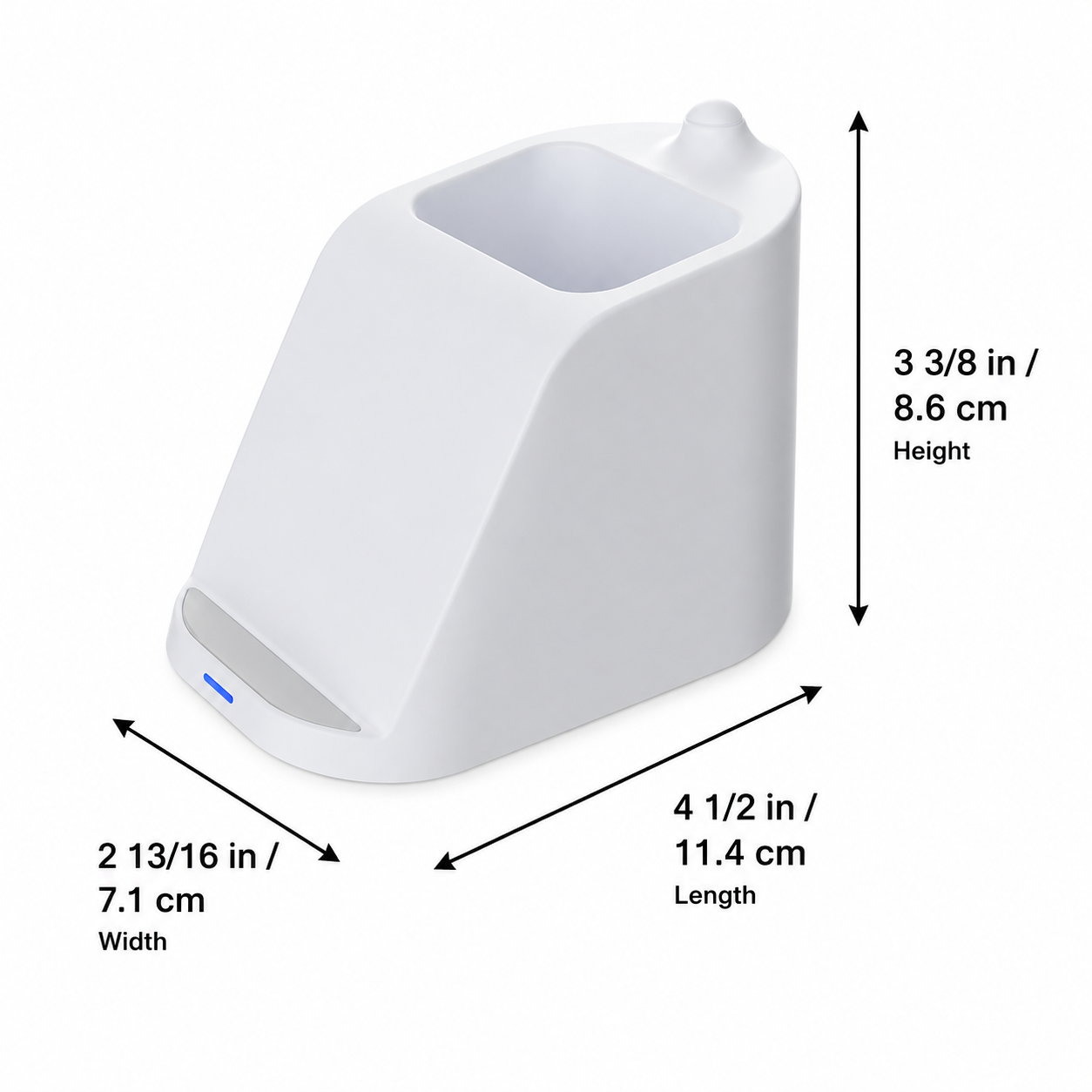 2-in-1 Wireless Charging Station with Desk Organizer