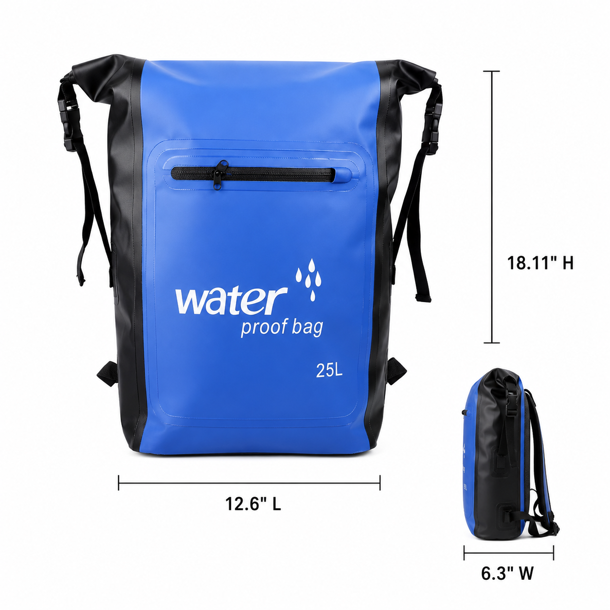 25L Triple Layer Waterproof Dry Bag