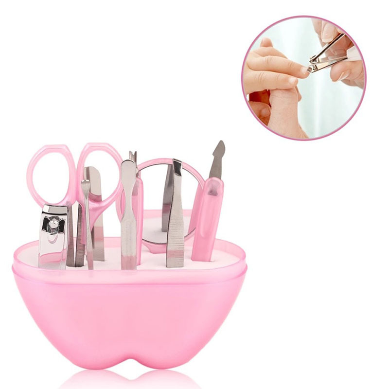 9-in-1 Apples Shape Nail Scissors Grooming Kit