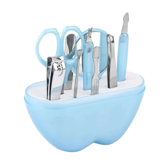 9-in-1 Apples Shape Nail Scissors Grooming Kit