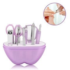 9-in-1 Apples Shape Nail Scissors Grooming Kit