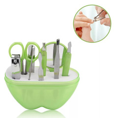 9-in-1 Apples Shape Nail Scissors Grooming Kit
