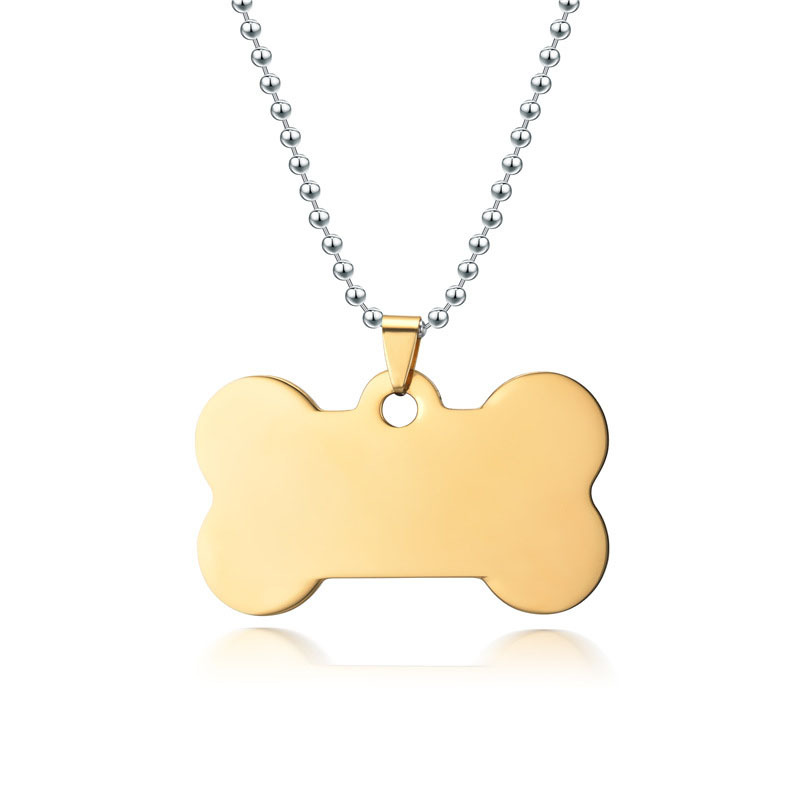 Bone Shaped Dog Tag