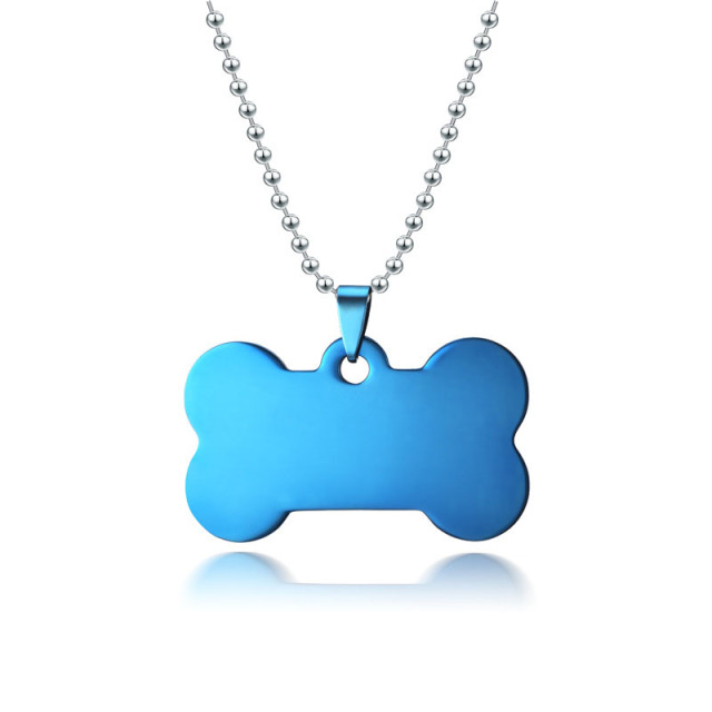 Bone Shaped Dog Tag