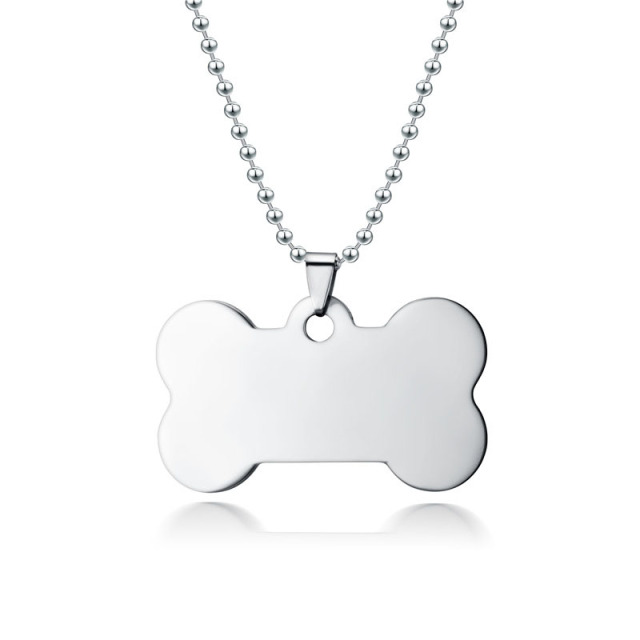 Bone Shaped Dog Tag