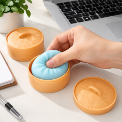 Bun Shaped Squeeze Ball Fidget Stress Relief Toy