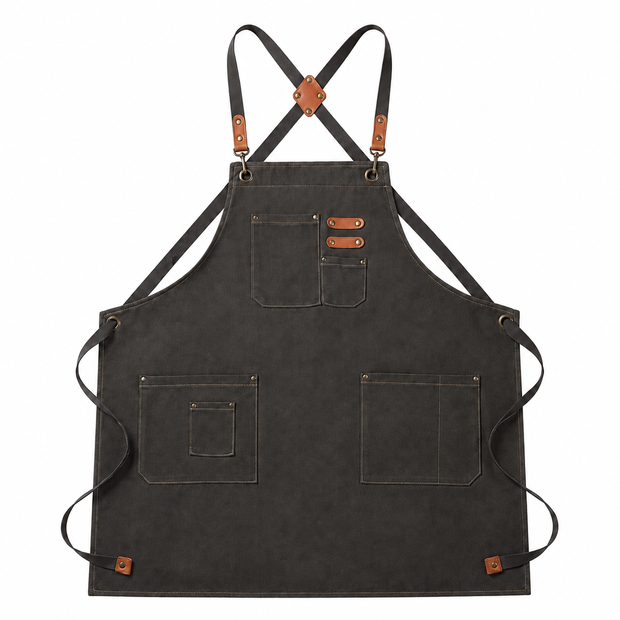 Canvas Full Length Three Pocket Apron