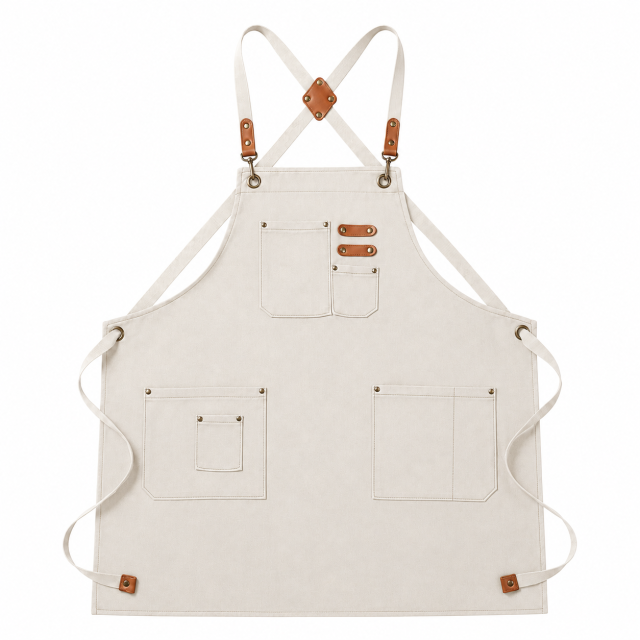 Canvas Full Length Three Pocket Apron
