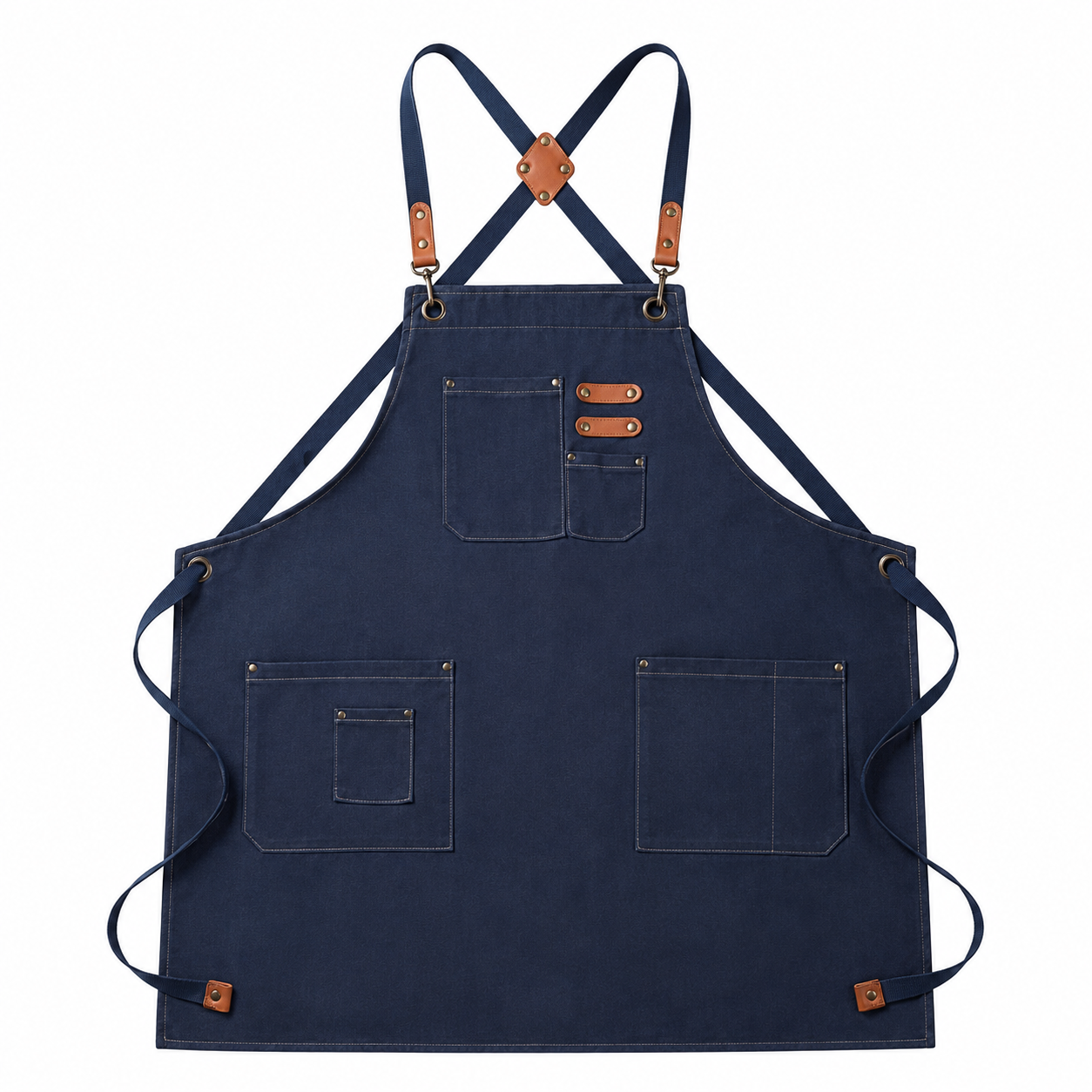 Canvas Full Length Three Pocket Apron
