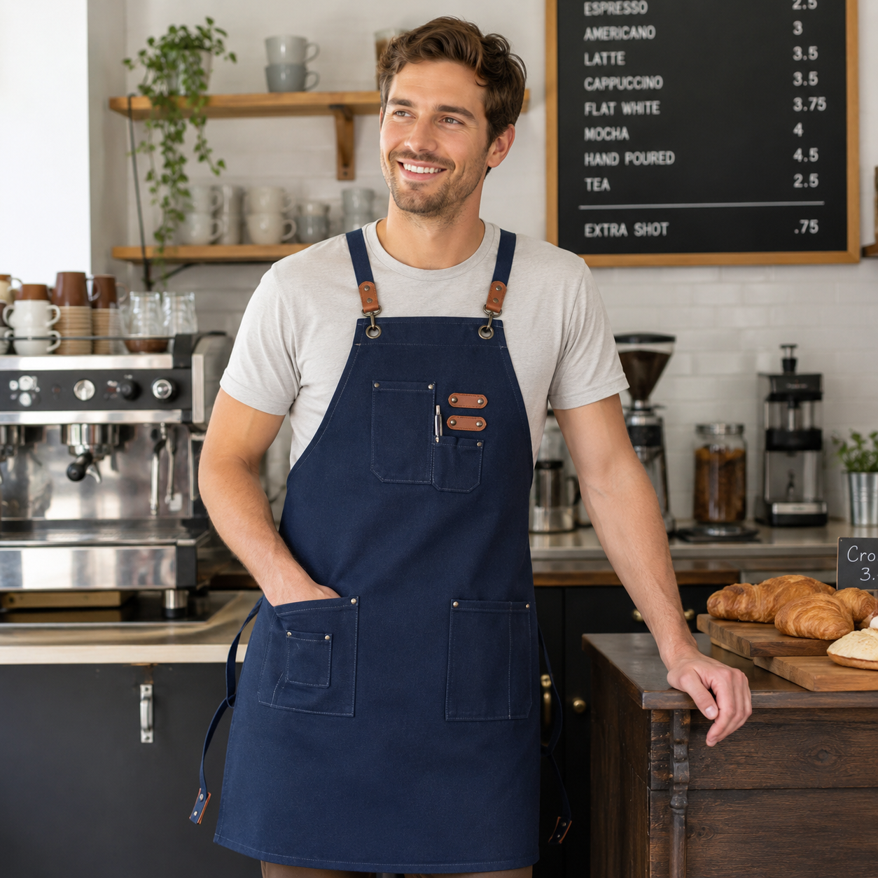 Canvas Full Length Three Pocket Apron