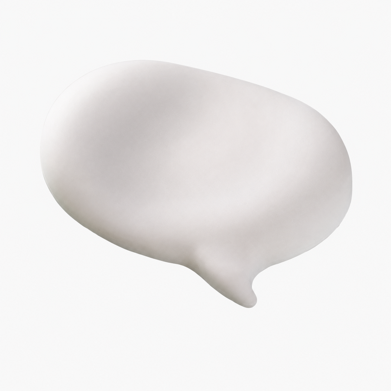 Chat Bubble Shape Mouse Pad