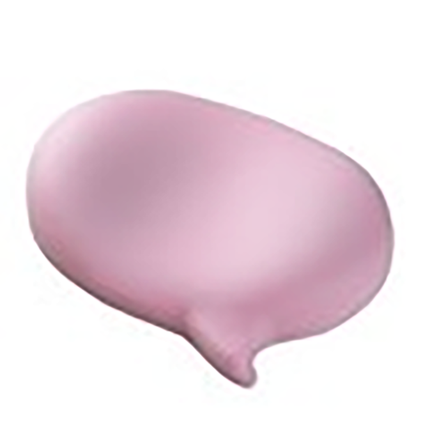 Chat Bubble Shape Mouse Pad