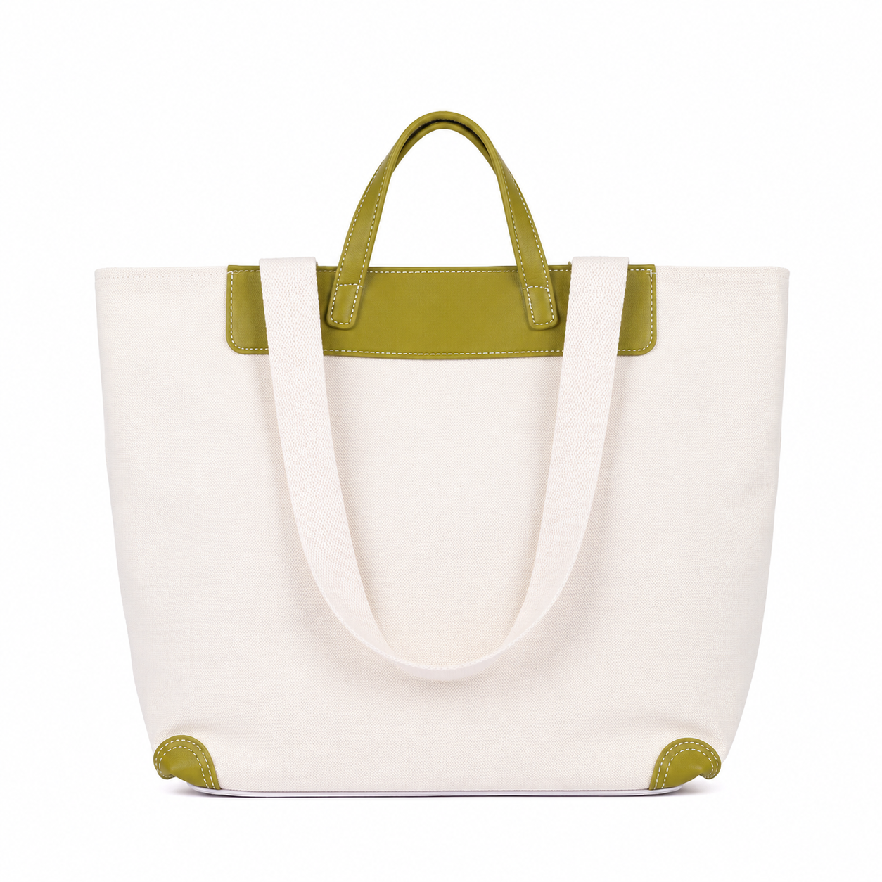 Classic Canvas Tote Bag With Reinforced Handles