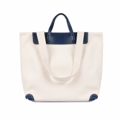 Classic Canvas Tote Bag With Reinforced Handles