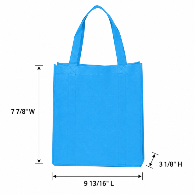 Clear Window Jute Tote Bag With PVC Display Panel