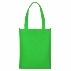 Clear Window Jute Tote Bag With PVC Display Panel
