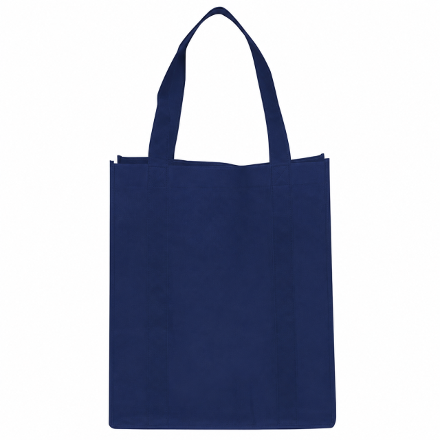 Clear Window Jute Tote Bag With PVC Display Panel