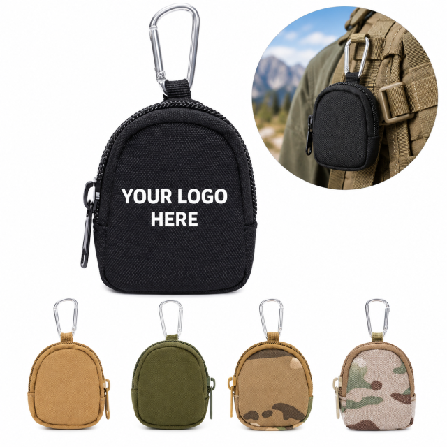 Compact Outdoor Coin Pouch Key Holder