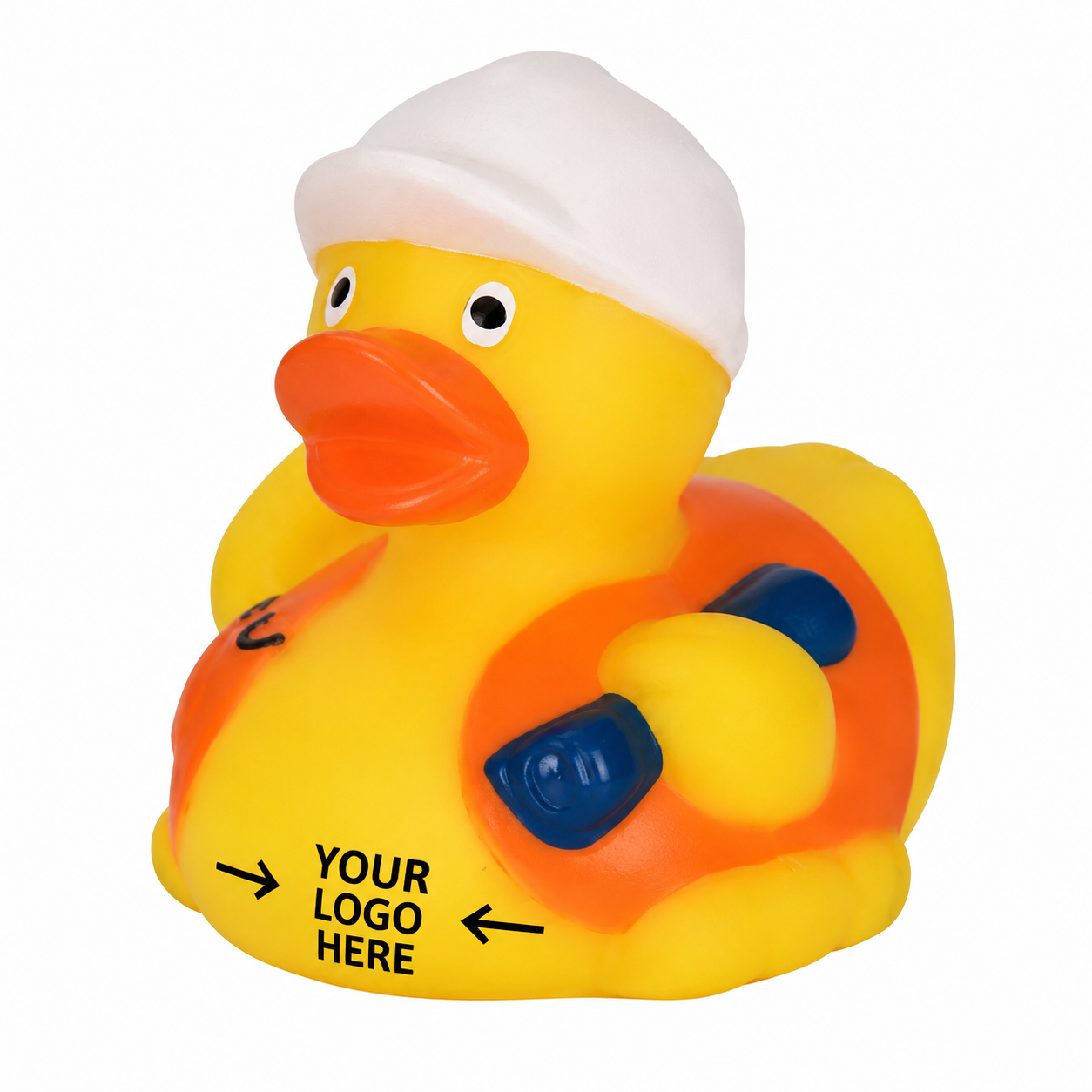 Construction Worker Rubber Duck Stress Relief Toy