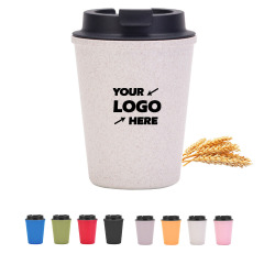Double Wall Wheat Straw Coffee Cup
