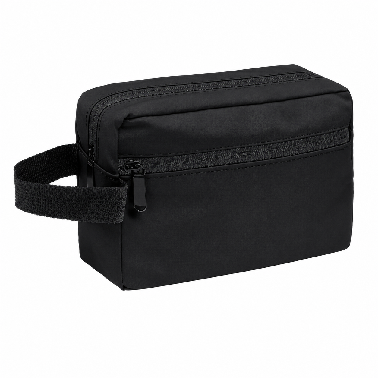 Durable PU Leather Golf Ball Bag With Carabiner Hook