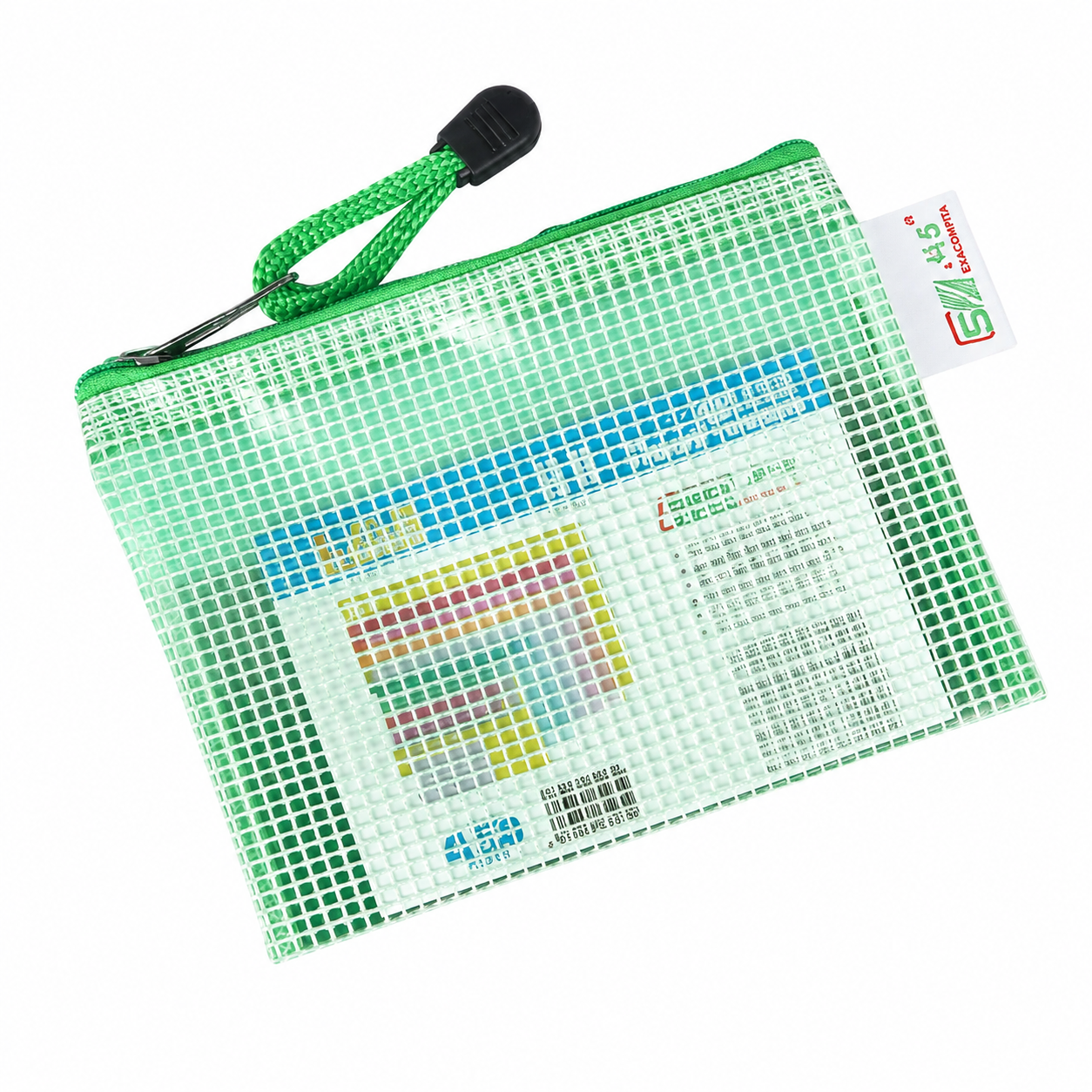 Eco-Friendly Mesh Storage Bag for Books