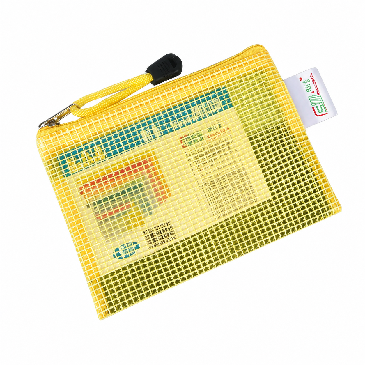 Eco-Friendly Mesh Storage Bag for Books