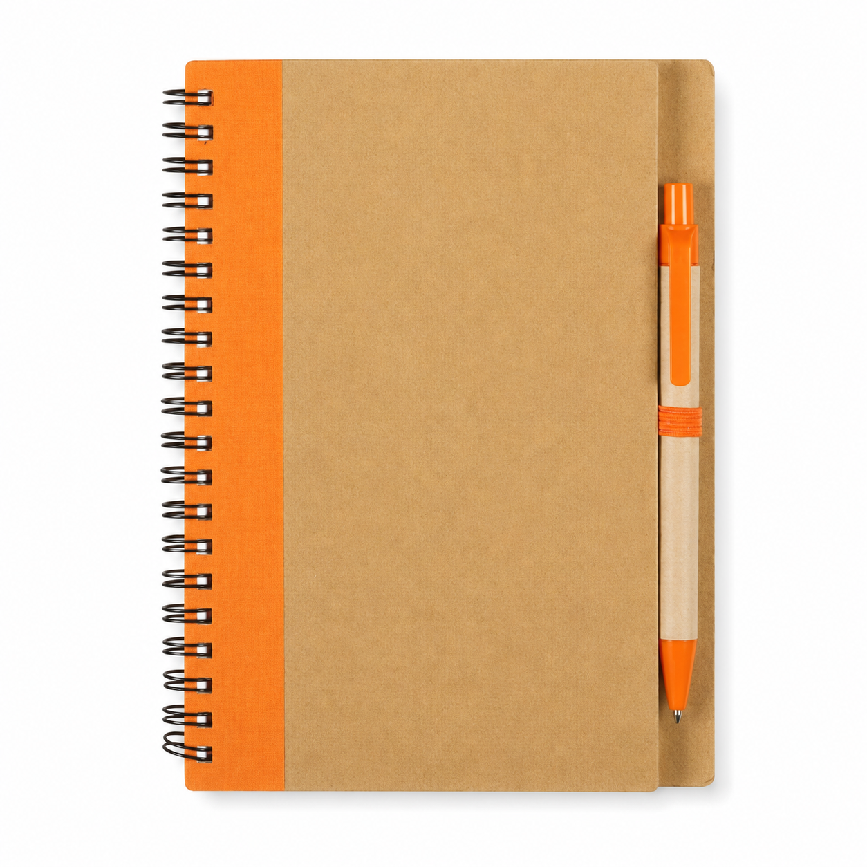 Eco Friendly Recycled Paper Spiral Notebook