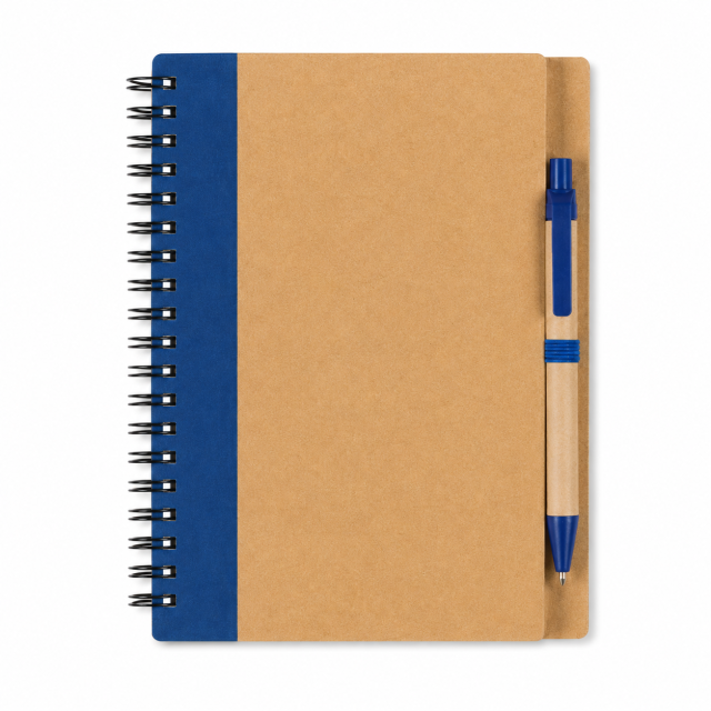 Eco Friendly Recycled Paper Spiral Notebook
