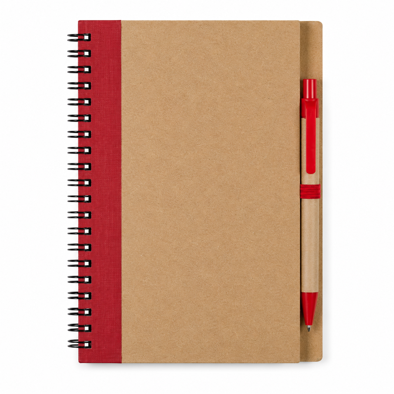 Eco Friendly Recycled Paper Spiral Notebook