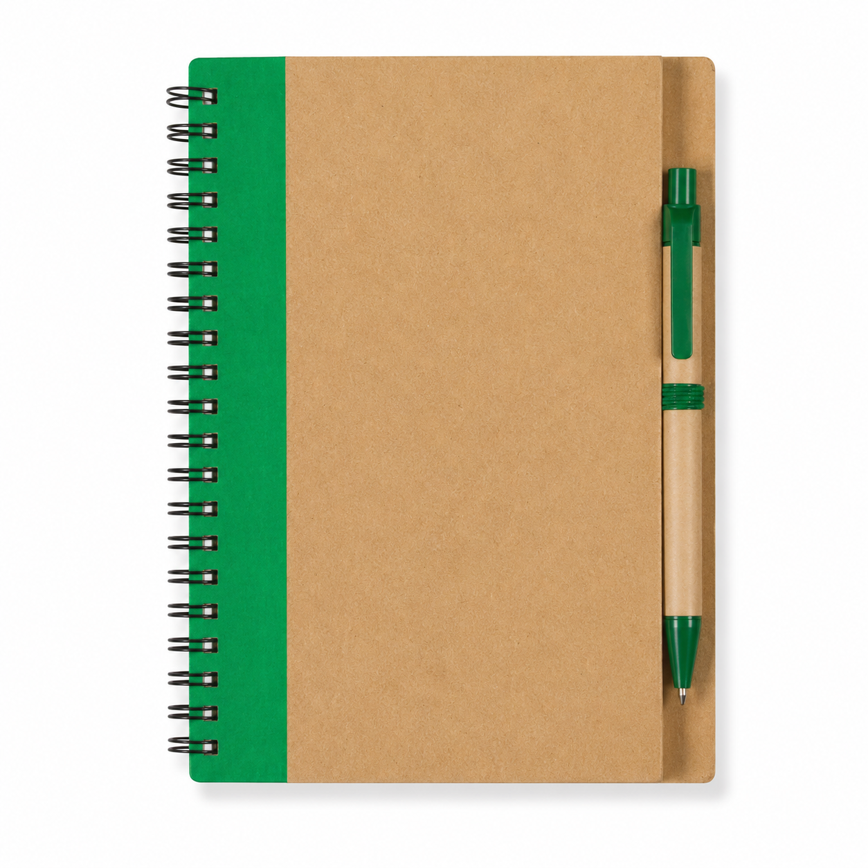 Eco Friendly Recycled Paper Spiral Notebook
