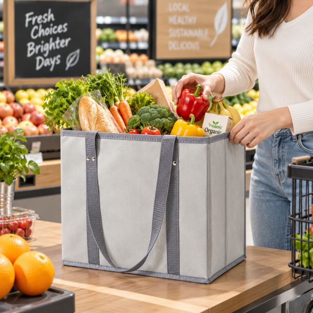 Foldable Non-Woven Polypropylene Grocery Tote Bag