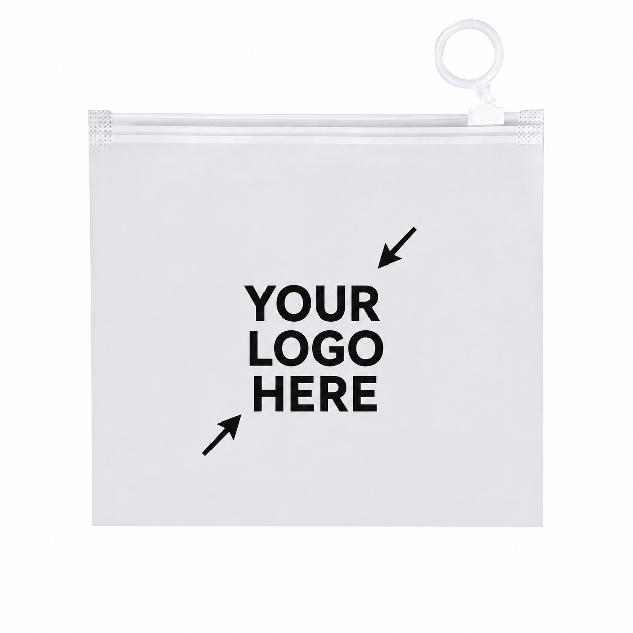 Frosted Self Seal Zipper Storage Bags