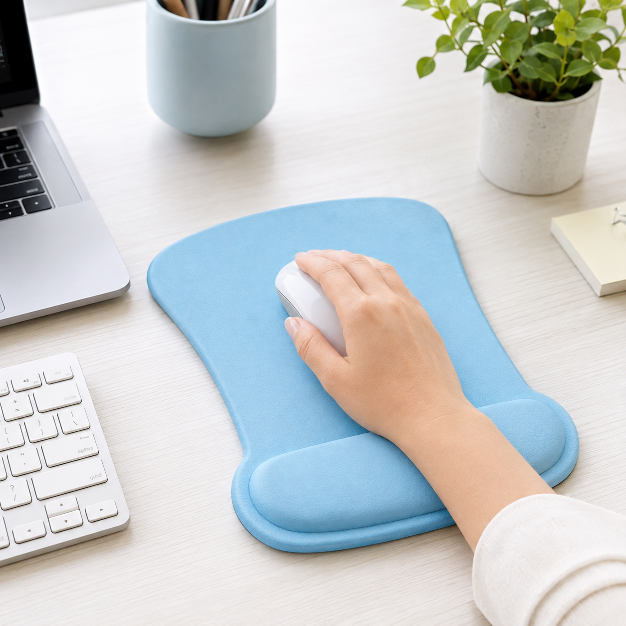 Gel Wrist Support Mouse Pad