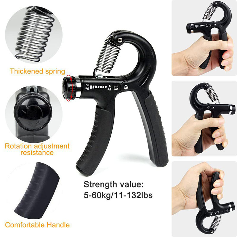 Hand Grip Strengthener Exercise Kit with 5 Pieces