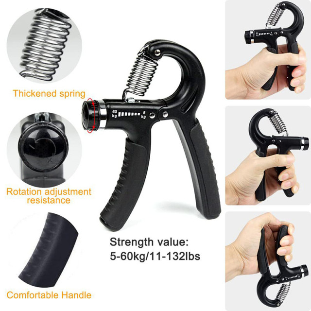 Hand Grip Strengthener Exercise Kit with 5 Pieces