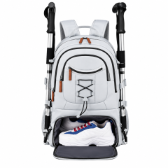 Large Capacity Oxford Outdoor Backpack With Shoe Pocket