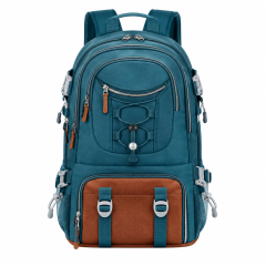 Large Capacity Oxford Outdoor Backpack With Shoe Pocket