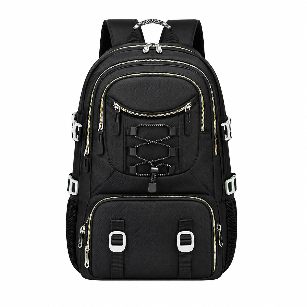 Large Capacity Oxford Outdoor Backpack With Shoe Pocket