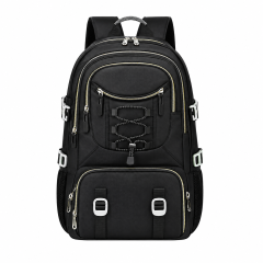 Large Capacity Oxford Outdoor Backpack With Shoe Pocket