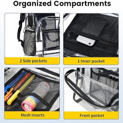 Large Clear Bookbag