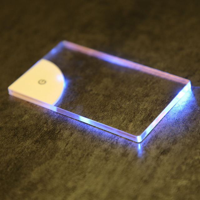 Led Acrylic Light Up Business Card