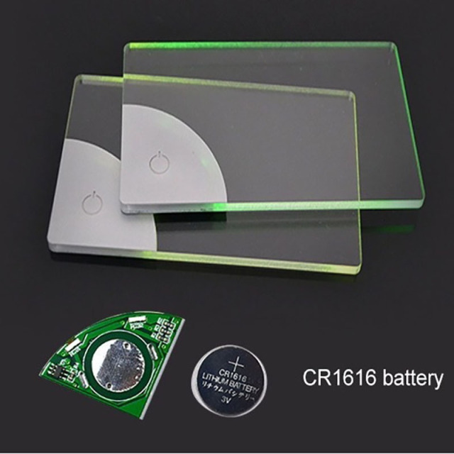 Led Acrylic Light Up Business Card